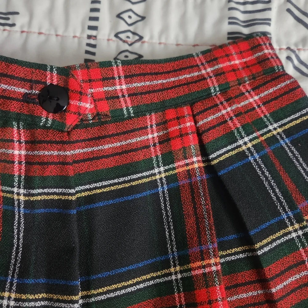 Vintage Michelle New York Plaid Holiday Print 10